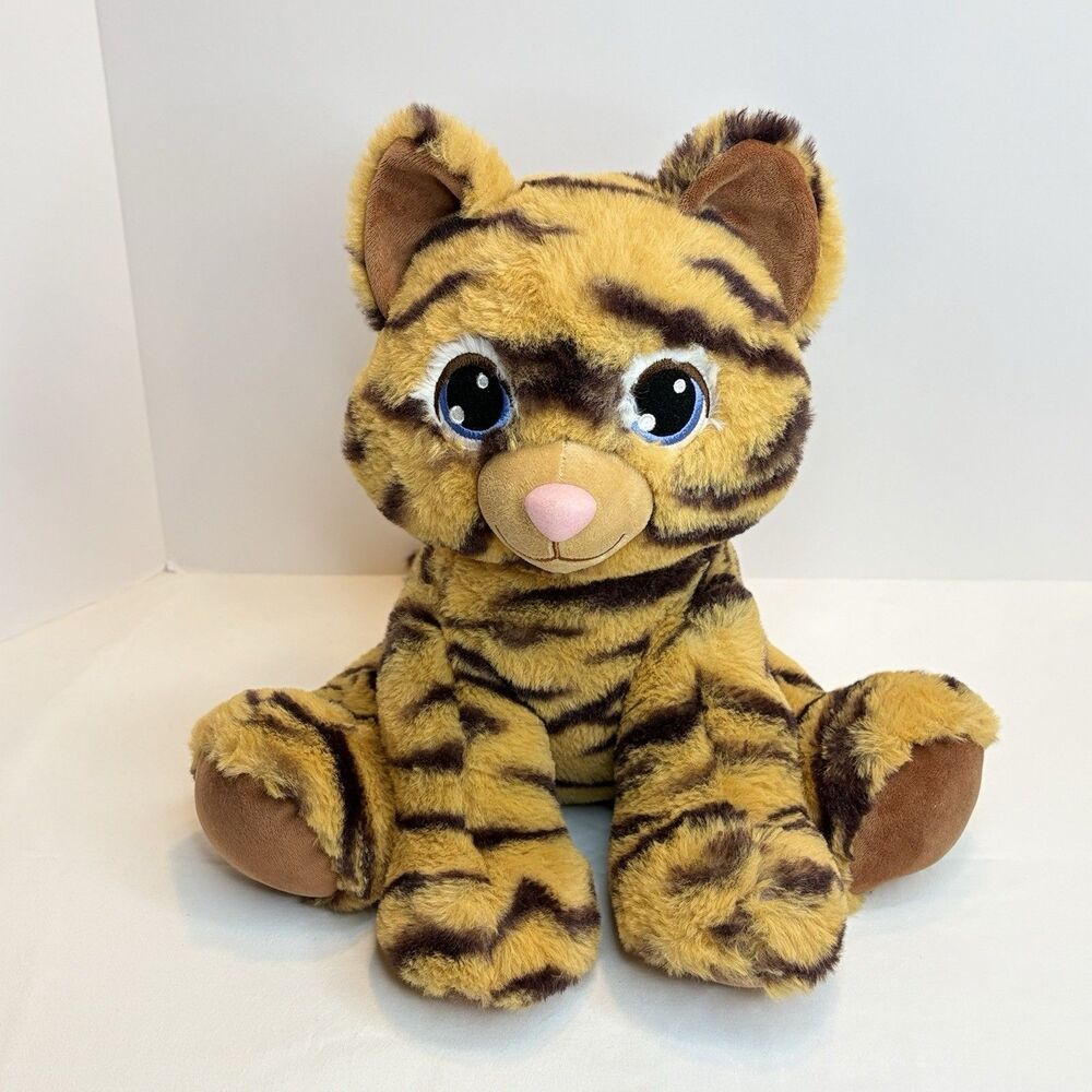 Build A Bear Baby Tiger Cub 12” Plush 2016 Retired Stuffed Animal Cat